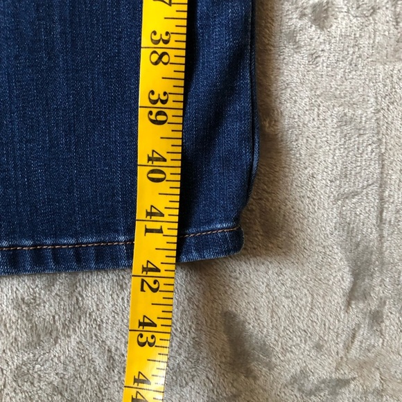 Kim Rogers Women Straight Jeans Size 24W Dark Wash Plus Size Tummy Control - Picture 15 of 16